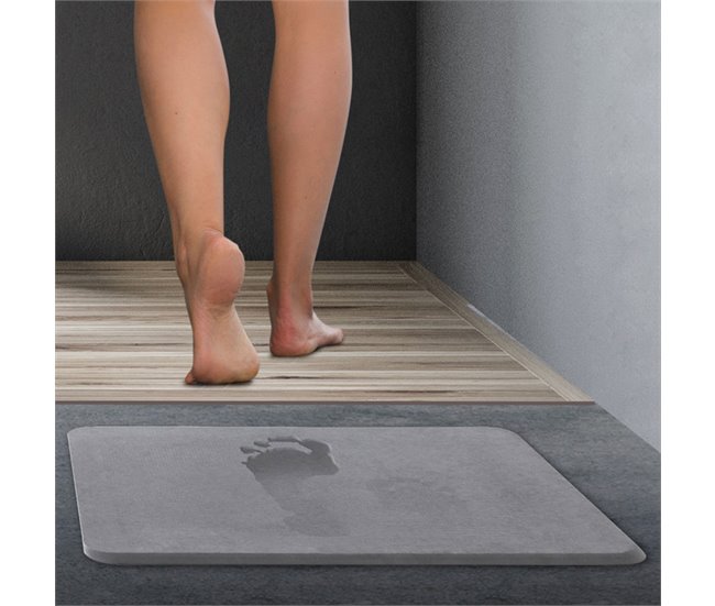 Alfombra 39 X 60 60x39 Gris