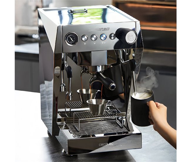 Cafetera Superautomática Baristeo Brava Plateado