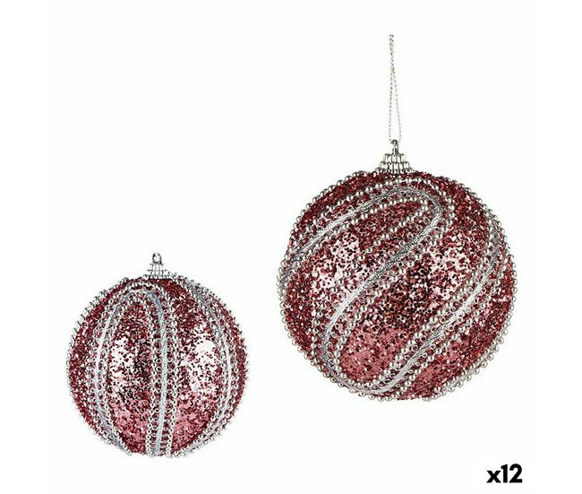 Set de Bolas de Navidad Plateado