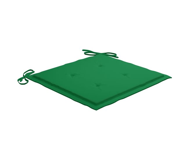 2 Sillas comedor de jardín de madera maciza acacia con cojines Antracita