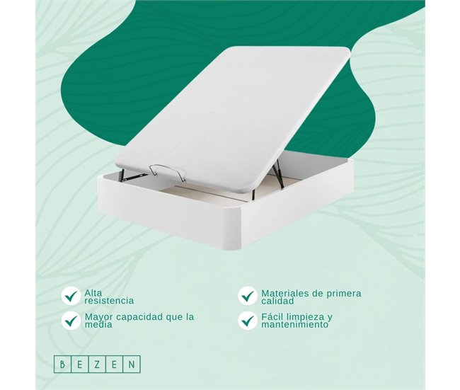 Canapé Madera Alta Resistencia Bezen 150x200 Blanco
