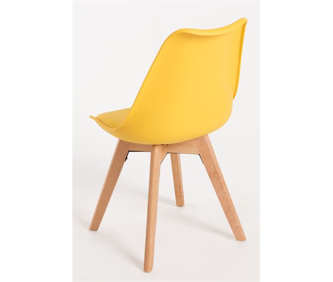 Pack 4 Sillas Synk Basic Amarillo