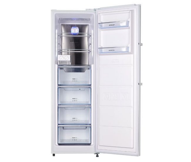 Congelador Vertical INFINITON CV-265L85WEM, 282 Litros, No Frost Blanco