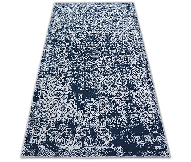 Alfombra SENSE MICRO 81260 VINTAGE 160x230 Azul Marino