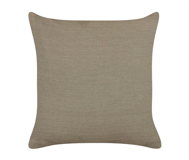 Beliani Cojín decorativo SAGINA 45x45 Gris Oscuro