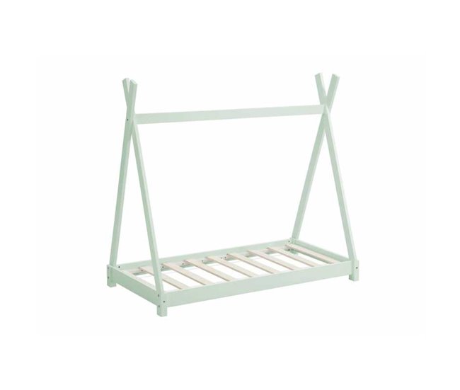 Cama infantil Tipi Tomas 90x190 Verde