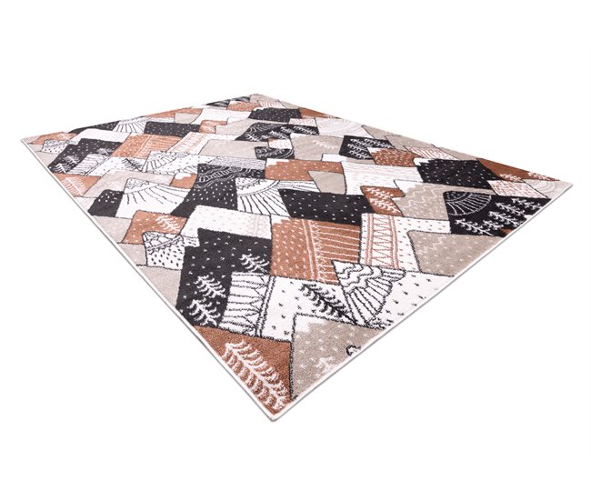Alfombra FUN Tops para niños montañas picos 180x270 Multicolor
