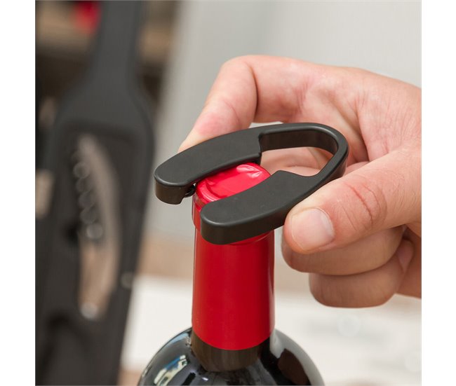 Estuche de Vino Botella IG114260 Negro