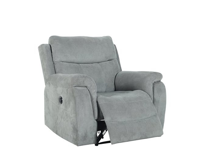 Sillón HERA relax eléctrico gris claro Gris Claro