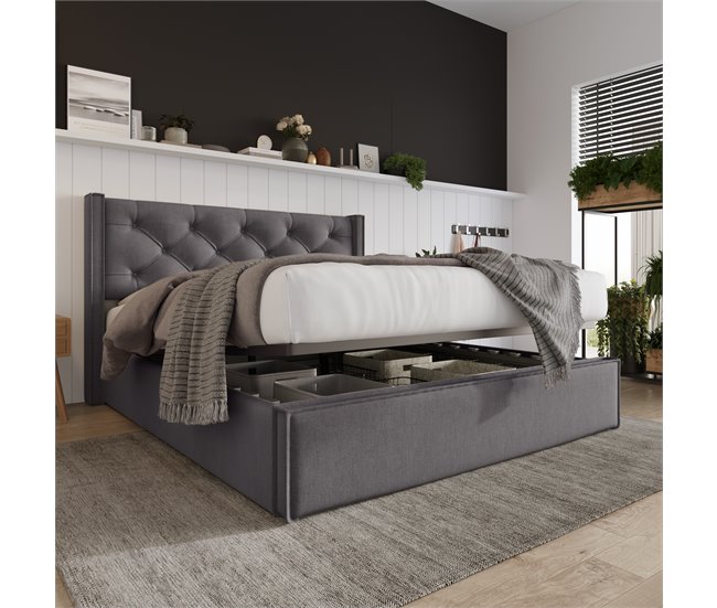 Canapés abatibles Gris