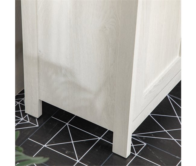 Armario de Baño Melamina de Madera kleankin, hogar - baño 60 Blanco