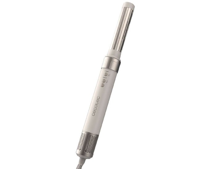Cecotec Cepillo de aire CeramicCare 14in1 AirGlam Champagne Negro