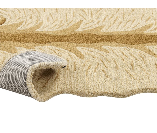 Beliani Alfombra para niños BALTO Beige
