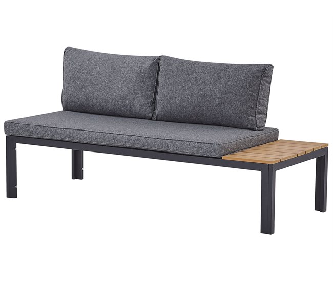 Beliani Conjunto longue PIENZA Negro