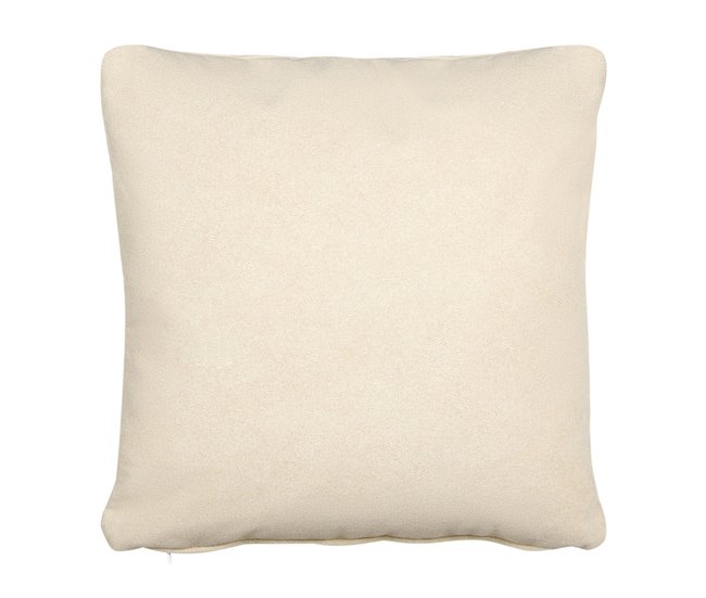 Beliani Chaise longue izquierdo Terciopelo LANNILS Crema