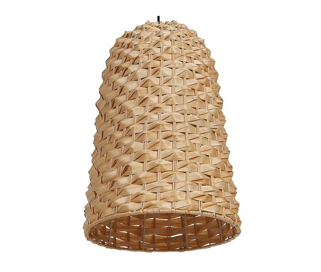 Beliani Lámpara colgante KERIO Marron