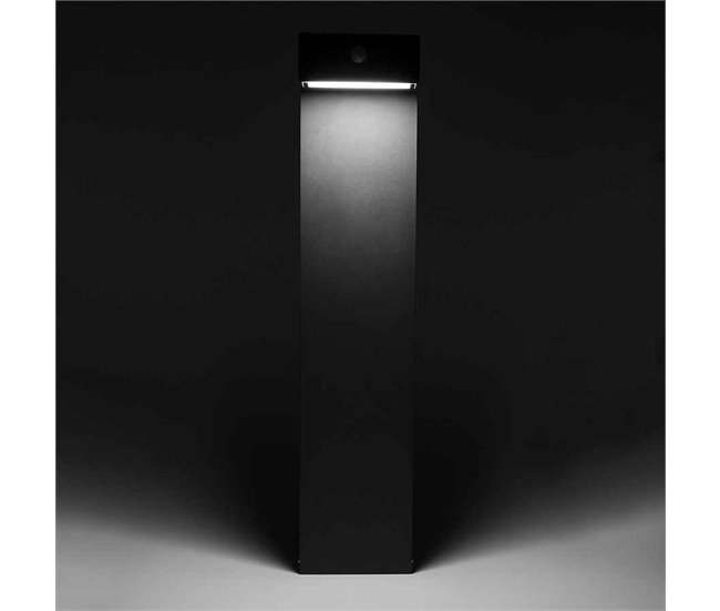 Baliza Para Exterior Aluminio Serie Top Gris