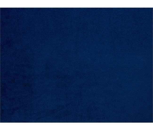 Beliani Sofá de 2 plazas Terciopelo FENES Azul Marino