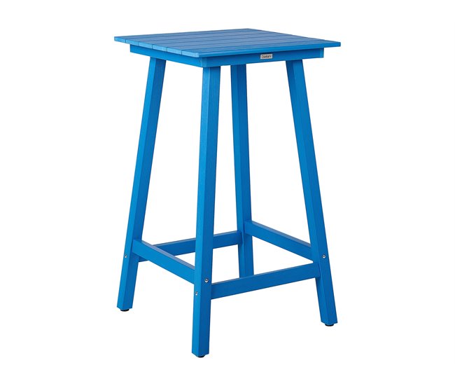Beliani Conjunto bistro ADIRONDACK Azul