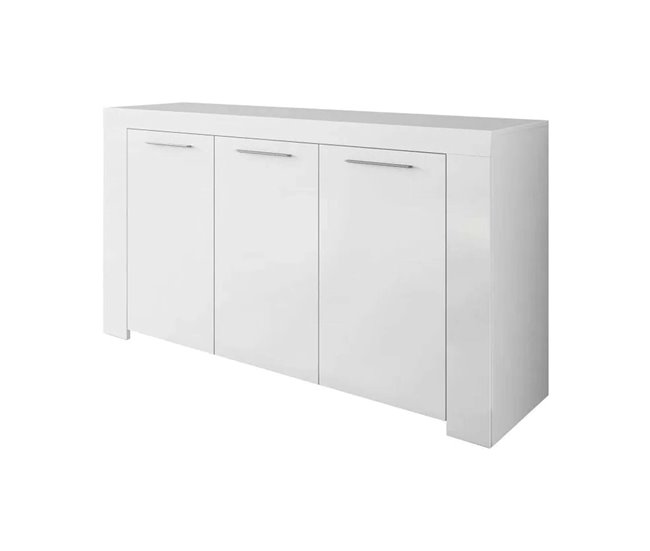 Aparador efecto madera 144 Blanco