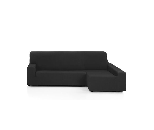 Funda chaise longue OLIMPO derecha Negro