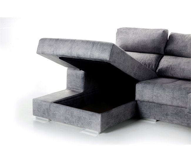 Chaise longue DANIELA II Antracita