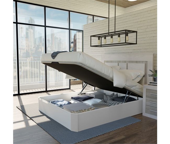 Canapé Luxury 3D 150x190 Blanco