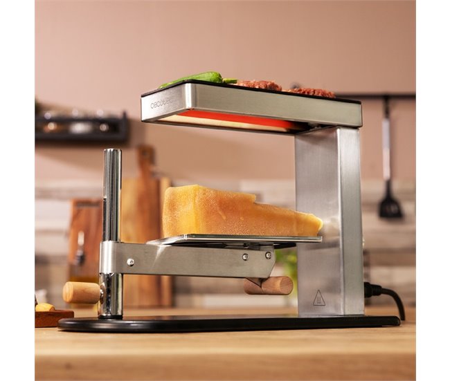 Raclette tradicional Cheese&Grill 6000 Cecotec Inox
