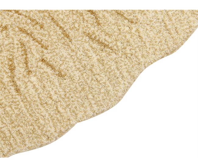 Beliani Alfombra para niños BALTO Beige