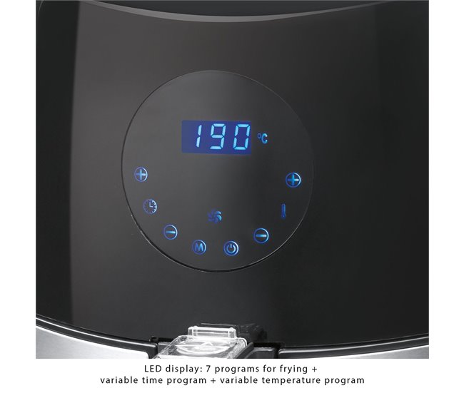 Freidora de aire Proficook FR 1147 H Negro