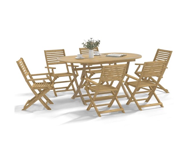 Silla De Jardín Marron