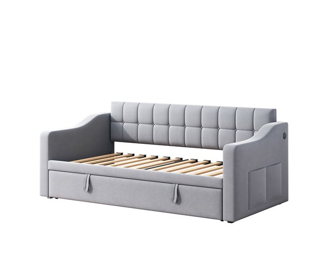 Camas nido 99x207 Gris