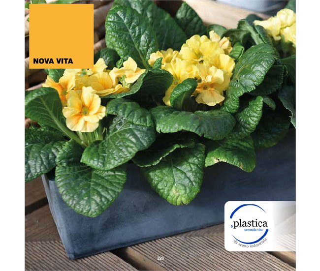Jardinera 30 cm Gris Claro