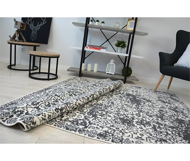 Alfombra SENSE MICRO 81260 VINTAGE 80x150 Gris