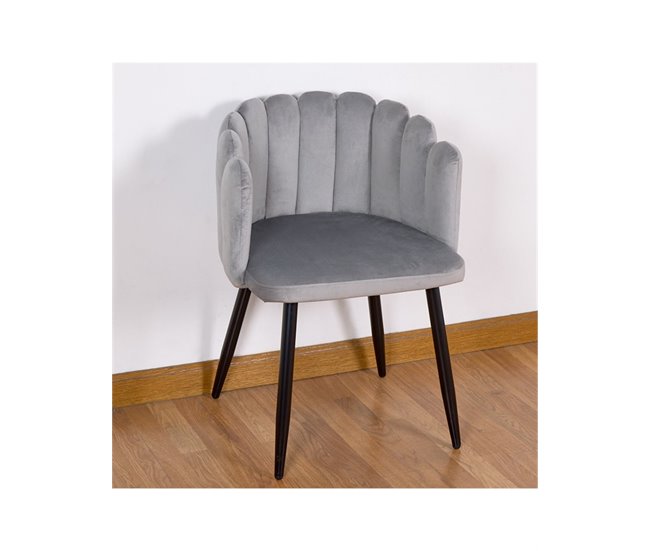 Silla Presume De Casa Estela Gris