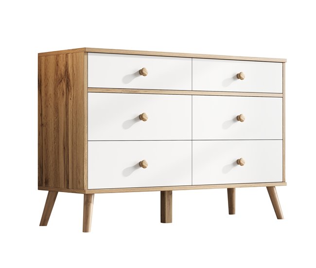 Aparadores Natural/ Blanco