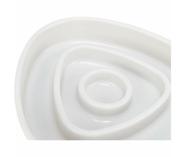 Comedero para Perro Slow Feeding Gris