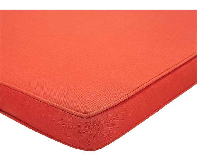 Beliani Cojín de asiento VIVARA 112x54 Rojo