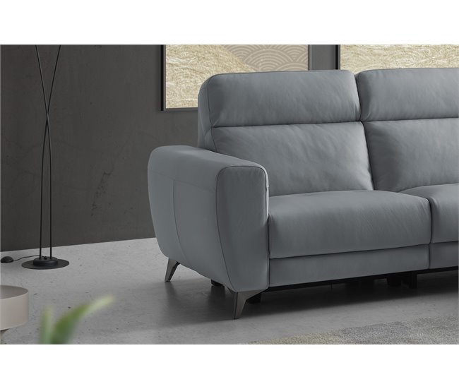 Chaise longue SALMA relax eléctrica Gris