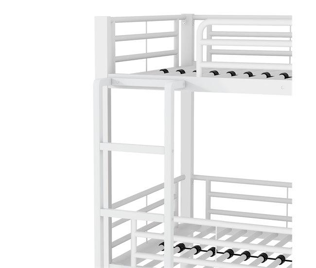 Cama litera 95x204 Blanco