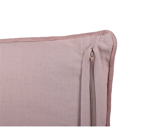 Beliani Cojín decorativo ROMNEYA Rosa