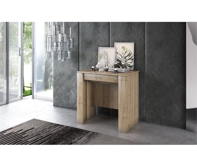 Mesa consola extensible BERTA Roble