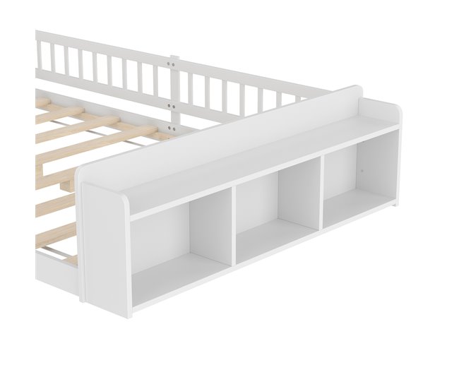 Camas infantil 145x223 Blanco
