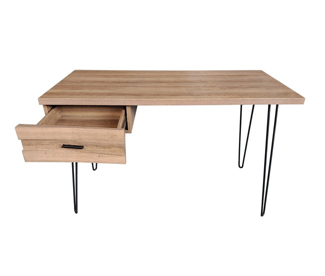 Mesa de escritorio PAMELA roble Marron