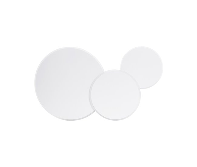 Beliani Lámpara de techo GABRIK Blanco