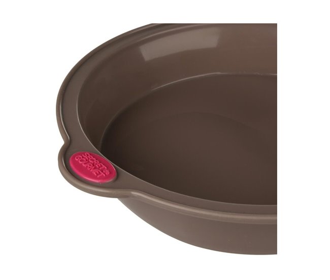 Molde de Silicona con Asa Marron