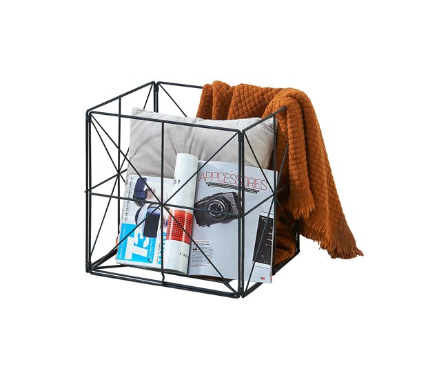 Revistero Temse metal Negro