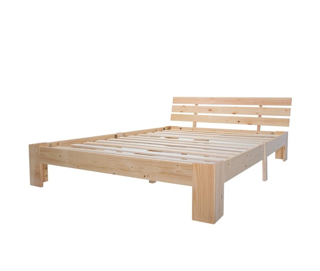 Camas de matrimonio 144x210 Natural