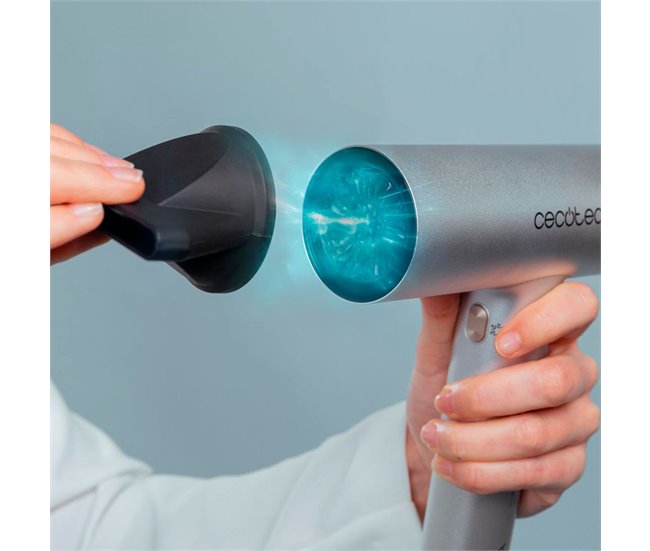 Cecotec Secador de pelo Bamba IoniCare RockStar Aluminum Cecotec Negro