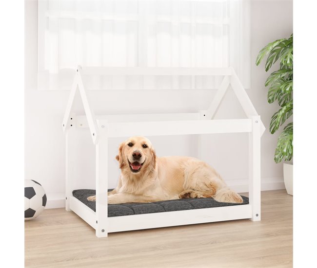 Cama Para Perros Blanco